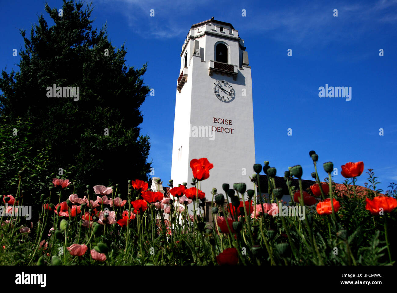 The Boise Depot, a retired Union Pacific Railroad station, is a