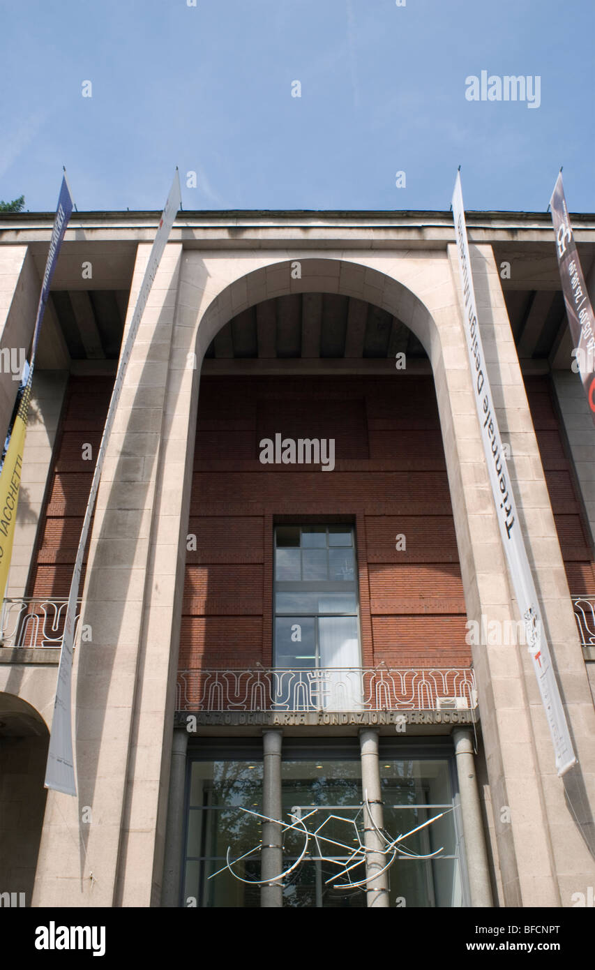 Triennale, art exhibition building, Milan, Italy Stock Photo Alamy