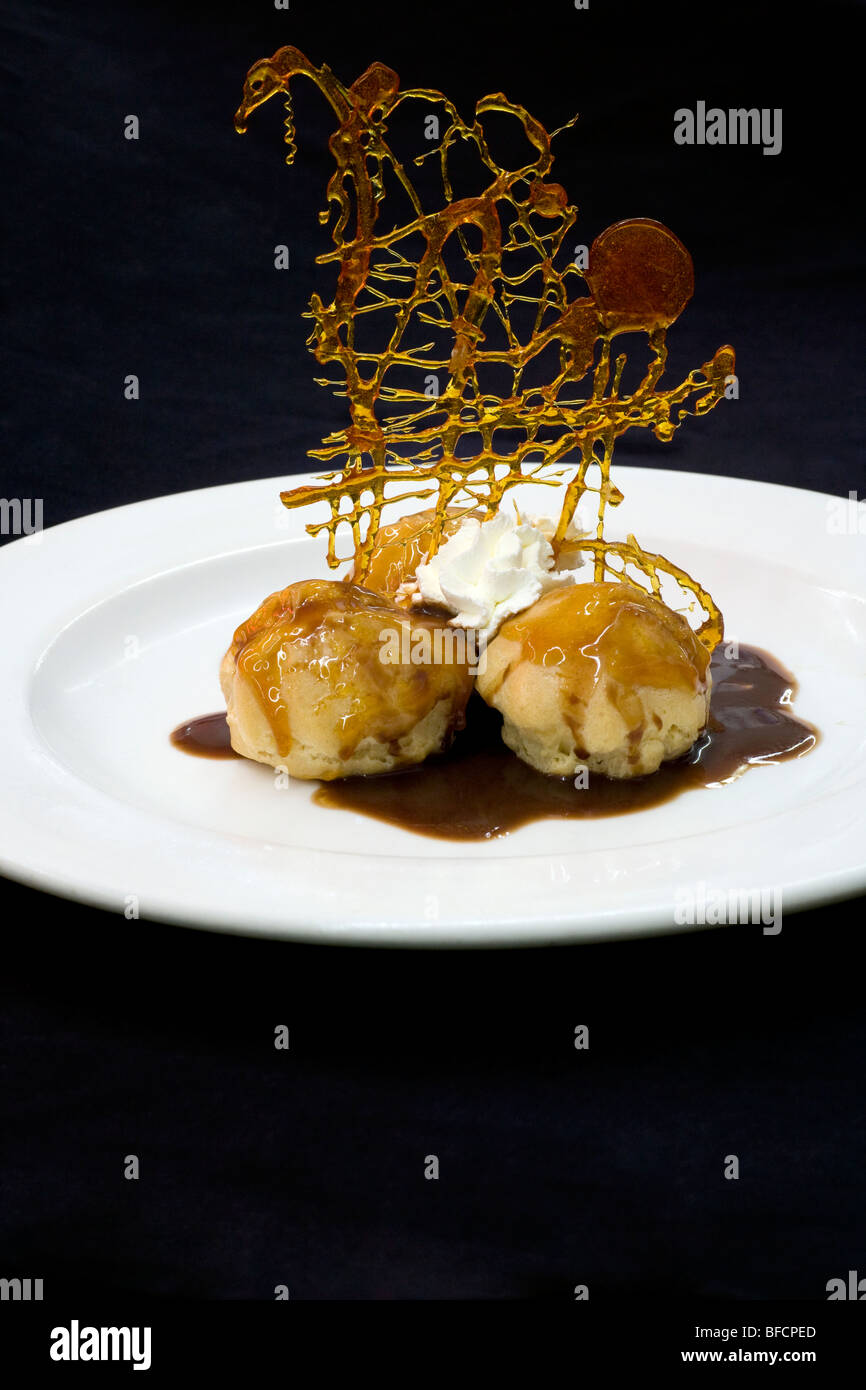 Gourmet Ice Cream Dessert Hemingways Resort Watamu, Kenya Stock