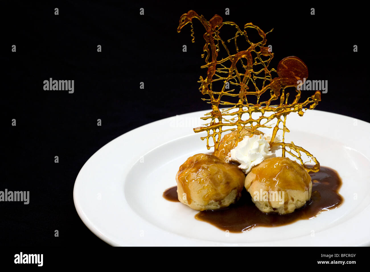 Gourmet Ice Cream Dessert Hemingways Resort Watamu, Kenya Stock