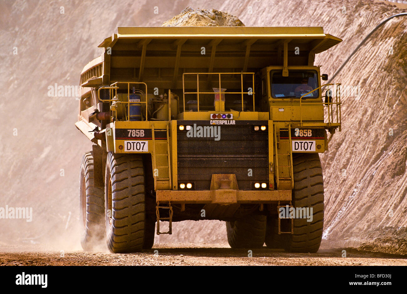 Giant ore truck, Australia Stock Photo Alamy