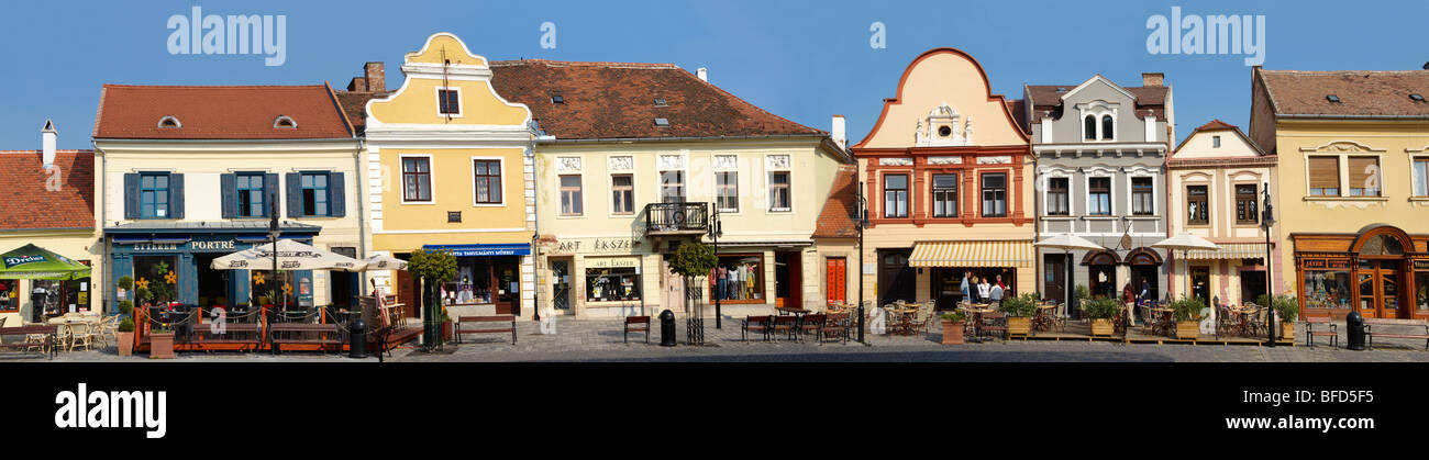 Town Square Kőszeg ( Koszeg )Hungary Stock Photo