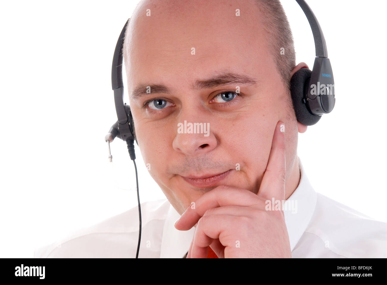 Photo pensive smart man hi-res stock photography and images - Alamy