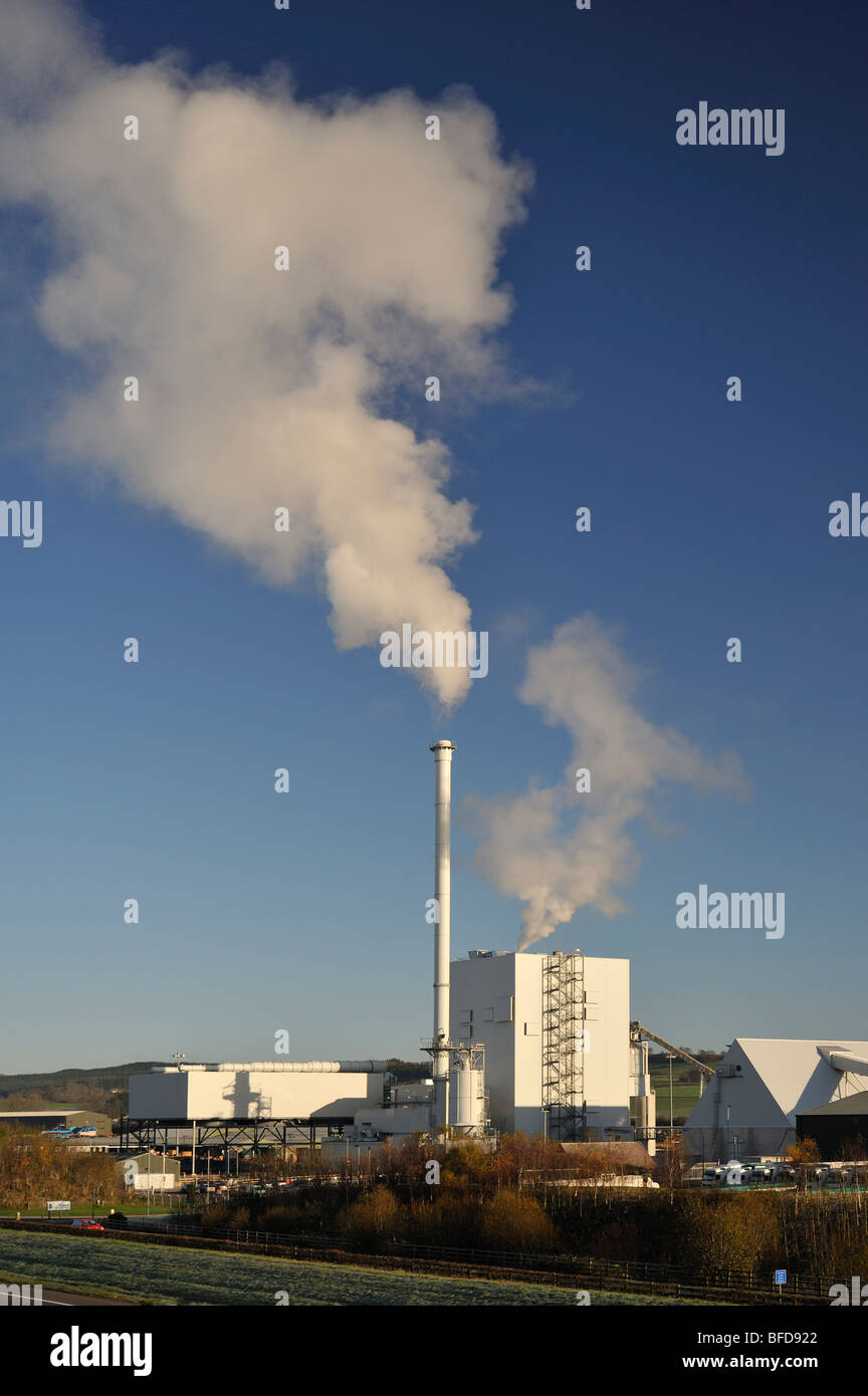 Steven's Croft Power Station , 44 mw . , wood burning power station