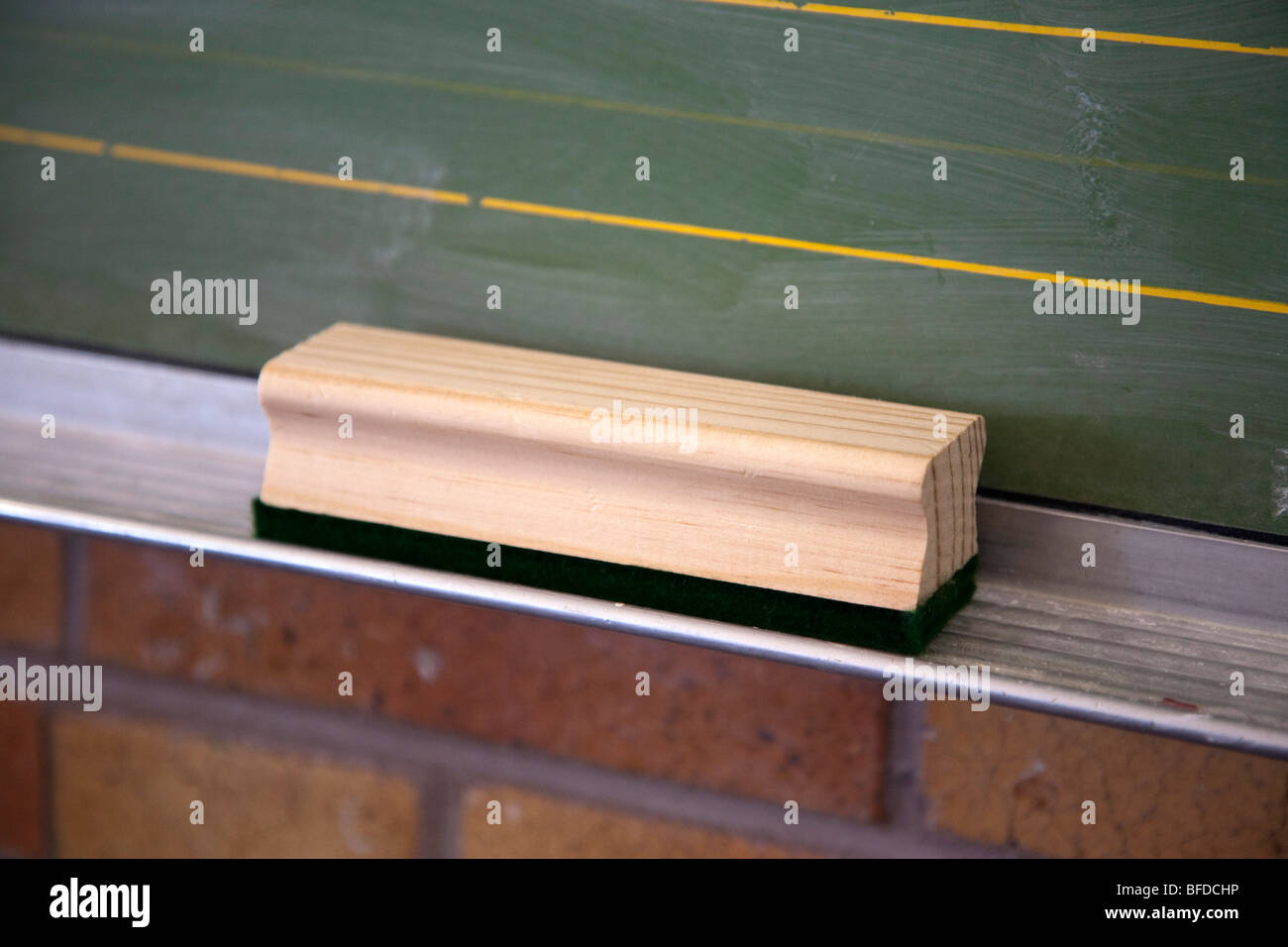 Blackboard and chalk and eraser hires stock photography and images Alamy