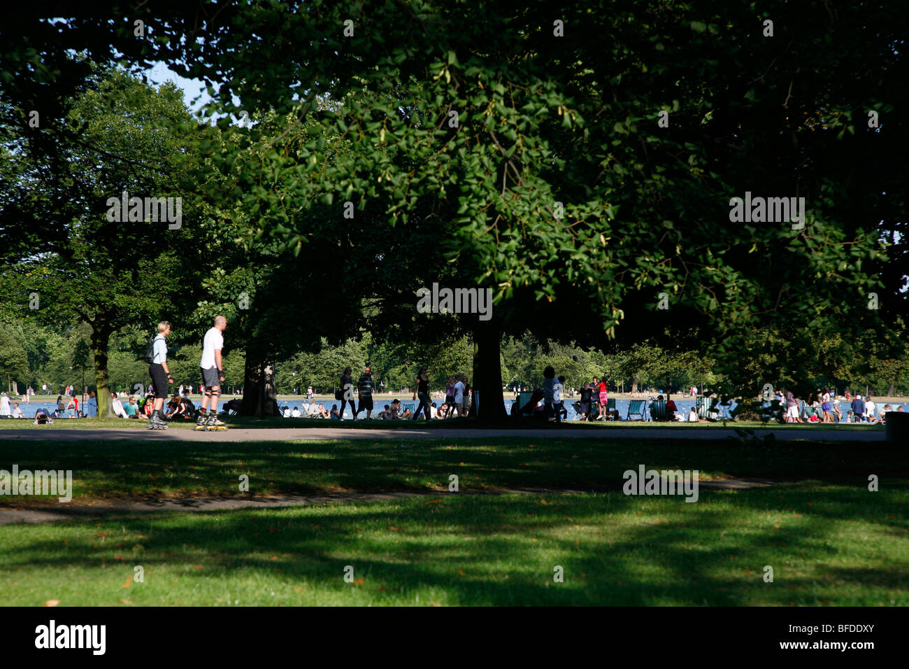 Heatwave Kensington Gardens London High Resolution Stock Photography and  Images - Alamy