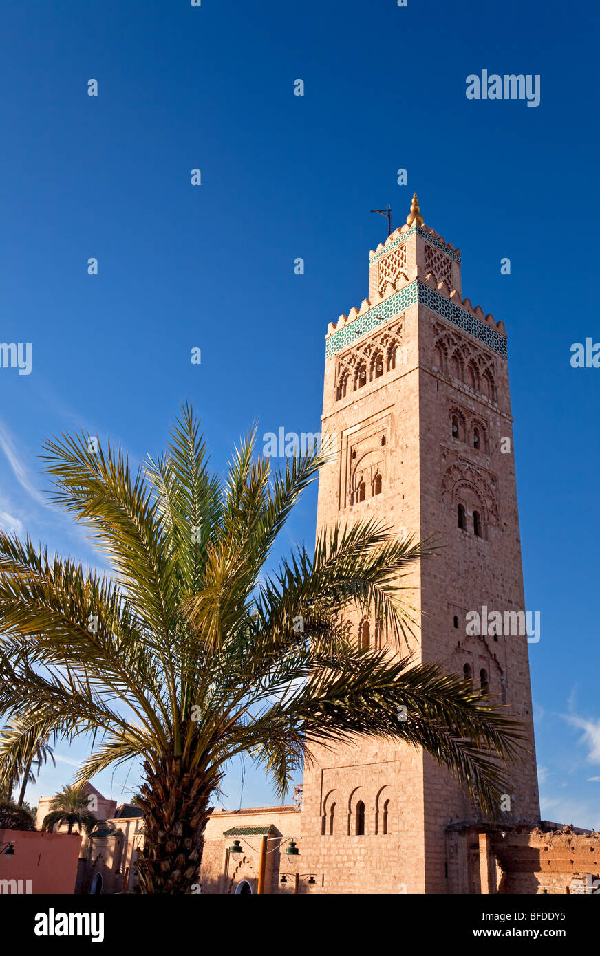 Kutubiyya Mosque, Marrakesh, Morocco Stock Photo