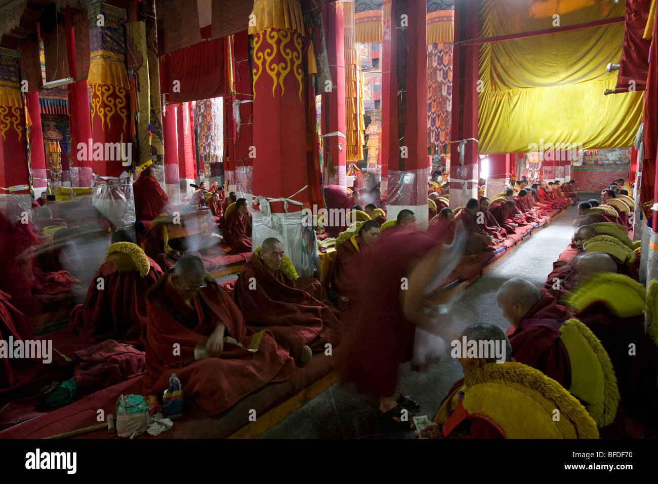 Drepung monastery Stock Photo