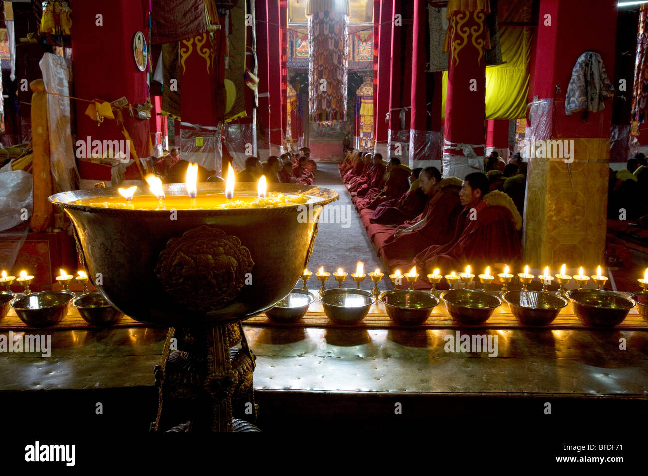 Drepung monastery Stock Photo