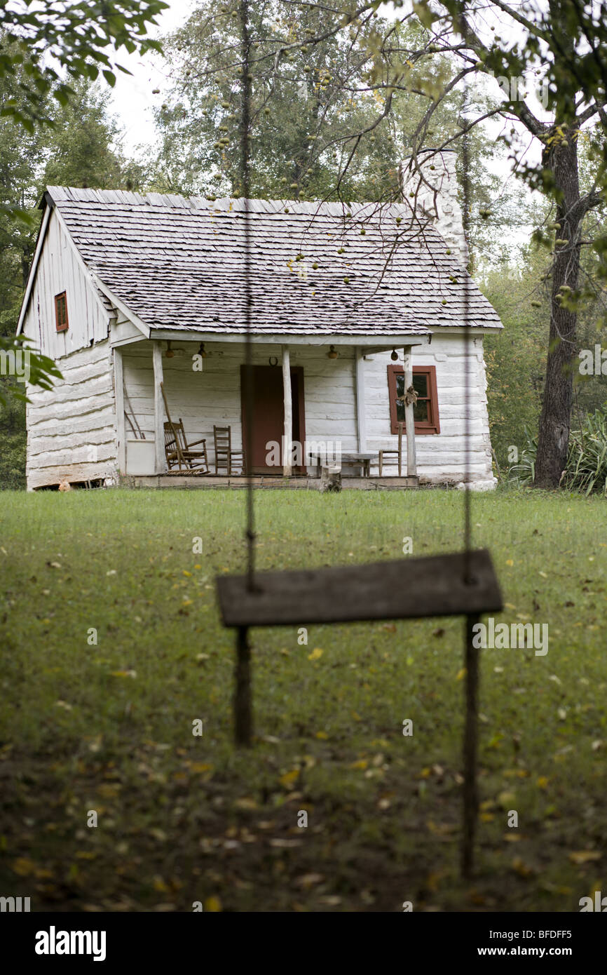Freedman's cabin on Montpelier Estate Stock Photo Alamy