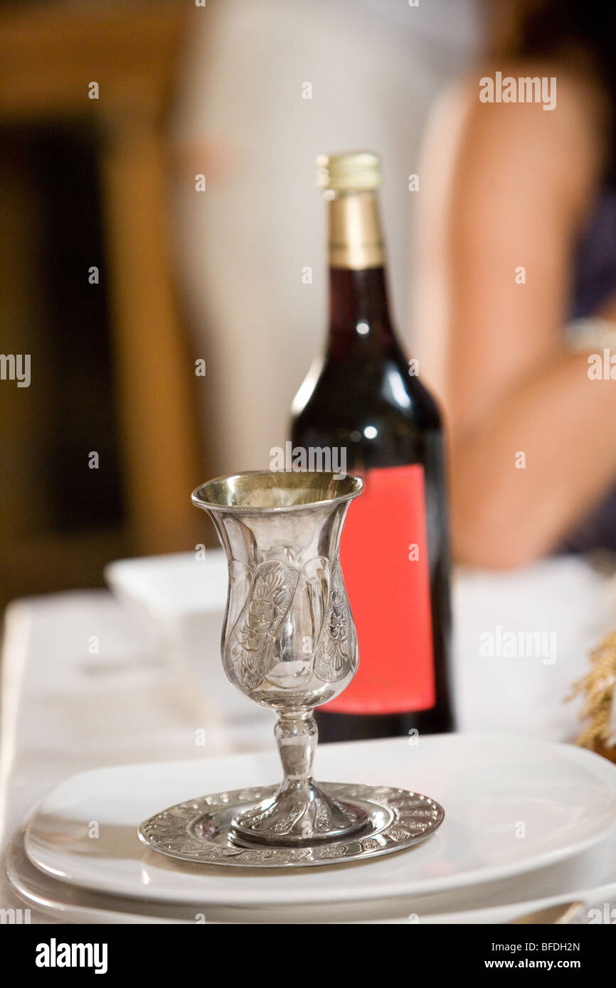 Kiddush wine Stock Photo Alamy