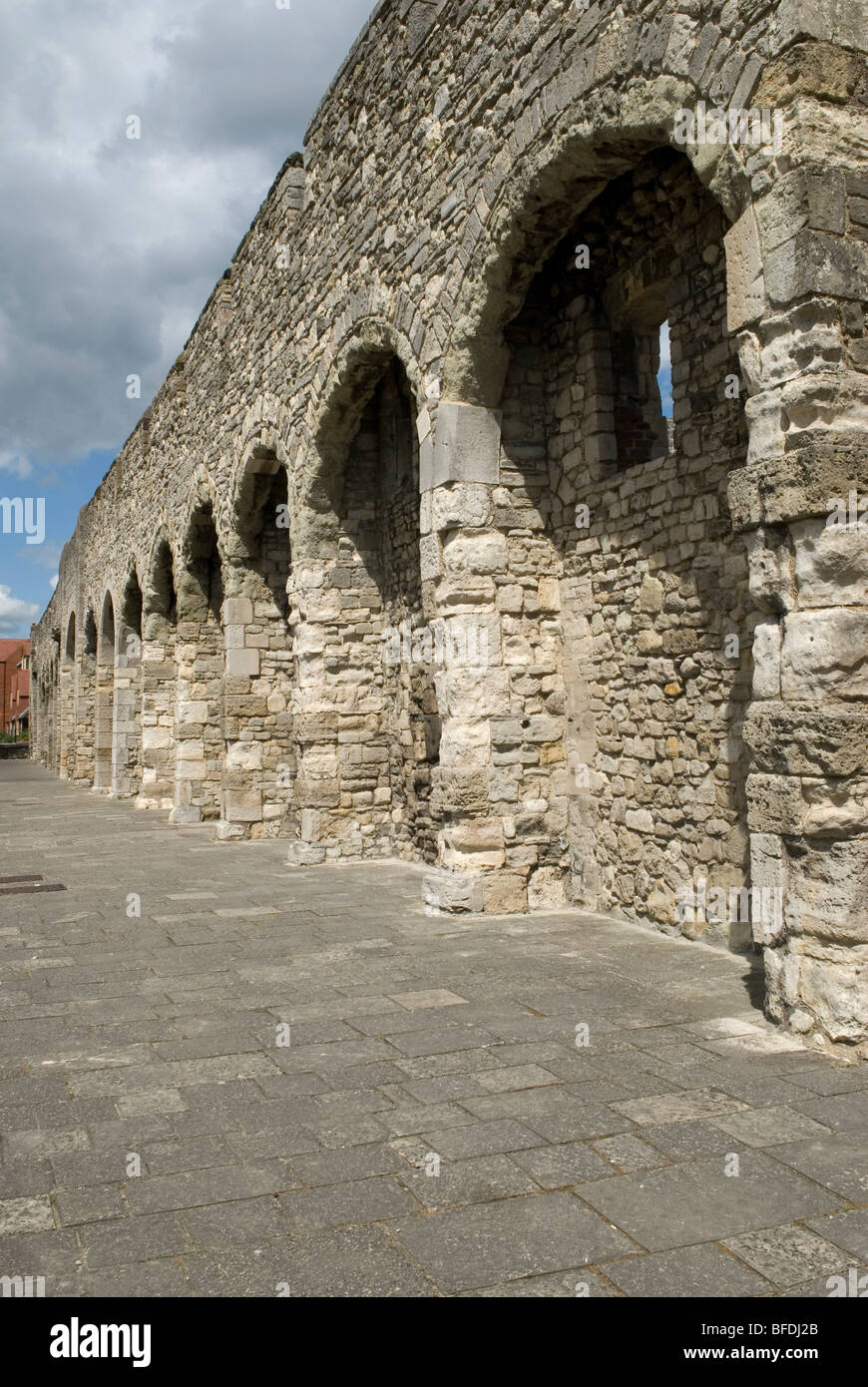 There are some ancient ruins in Southampton called Canute's