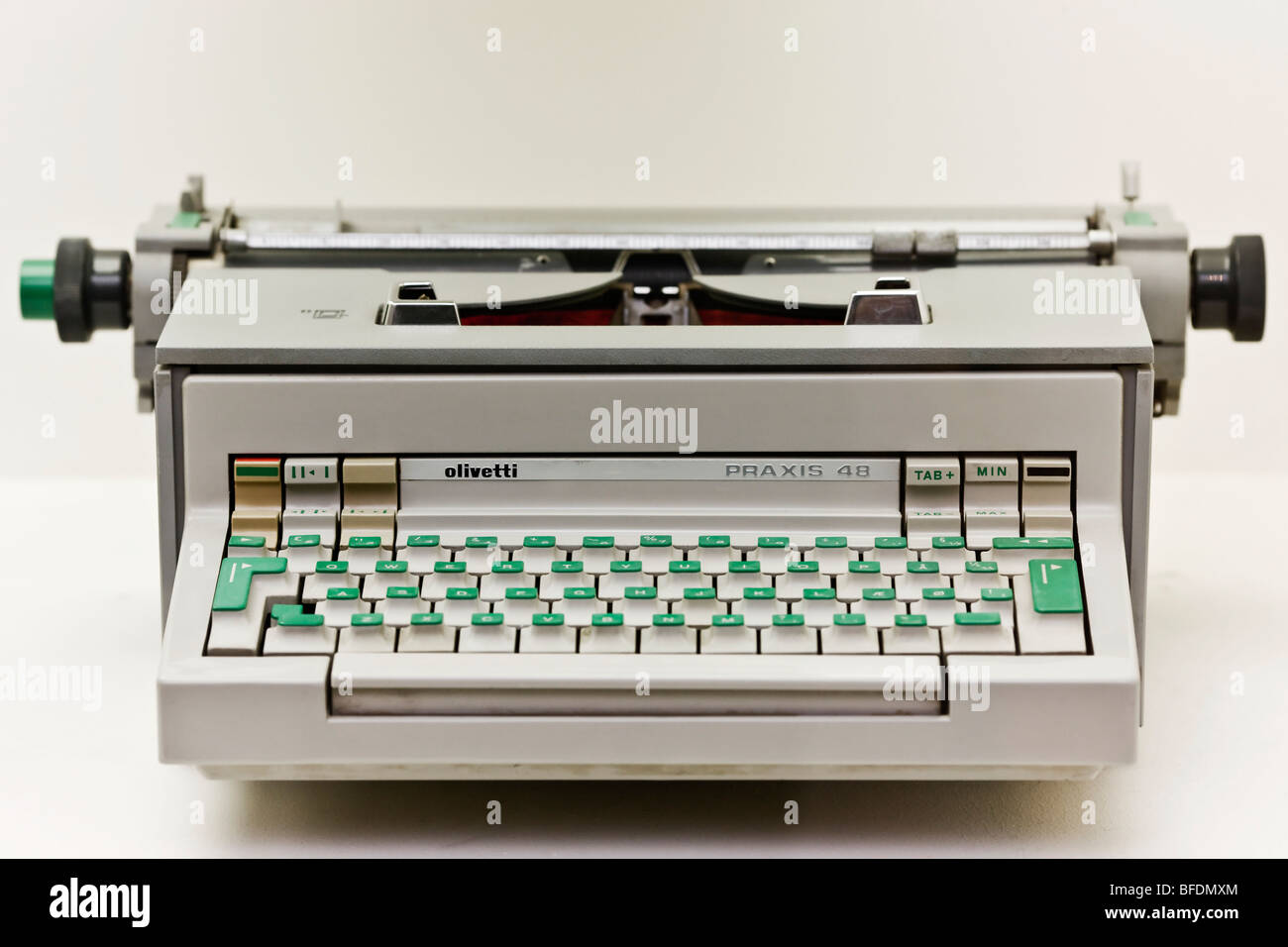 Olivetti electric typewriter from 1964 Stock Photo
