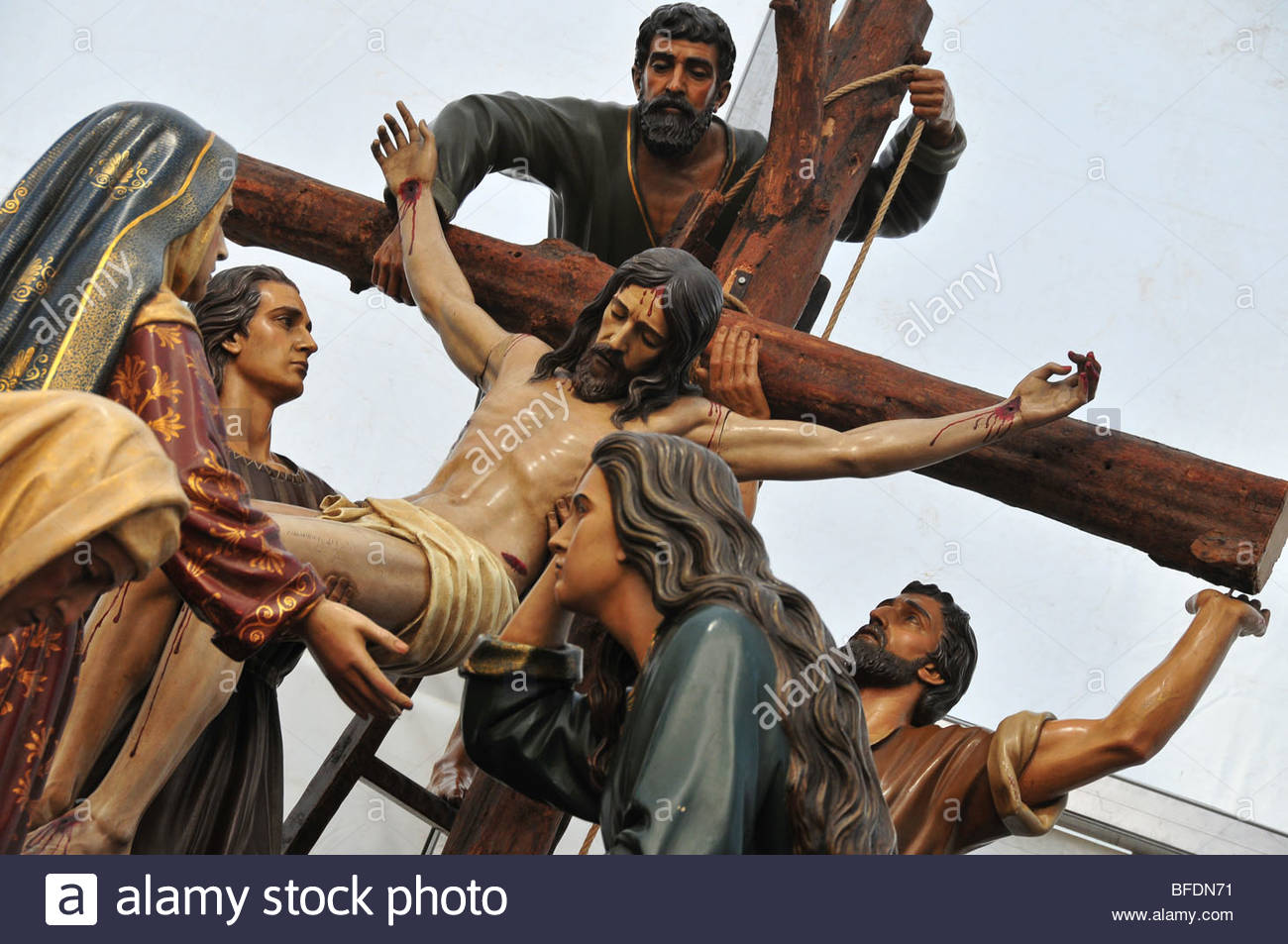 [Image: jesus-christ-being-taken-down-from-the-cross-BFDN71.jpg]