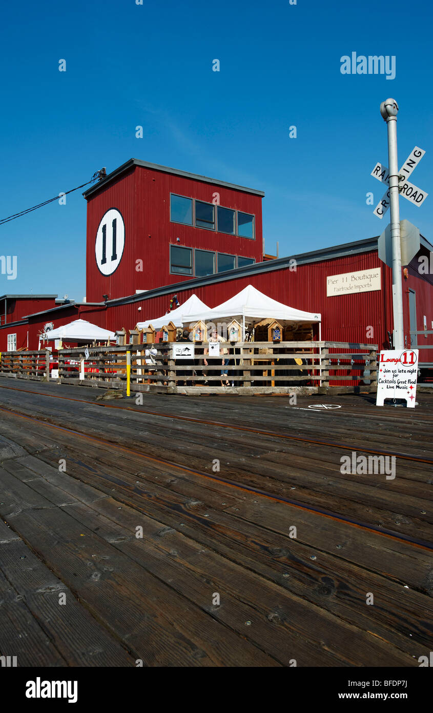 Pier 11 Astoria Oregon USA Stock Photo Alamy