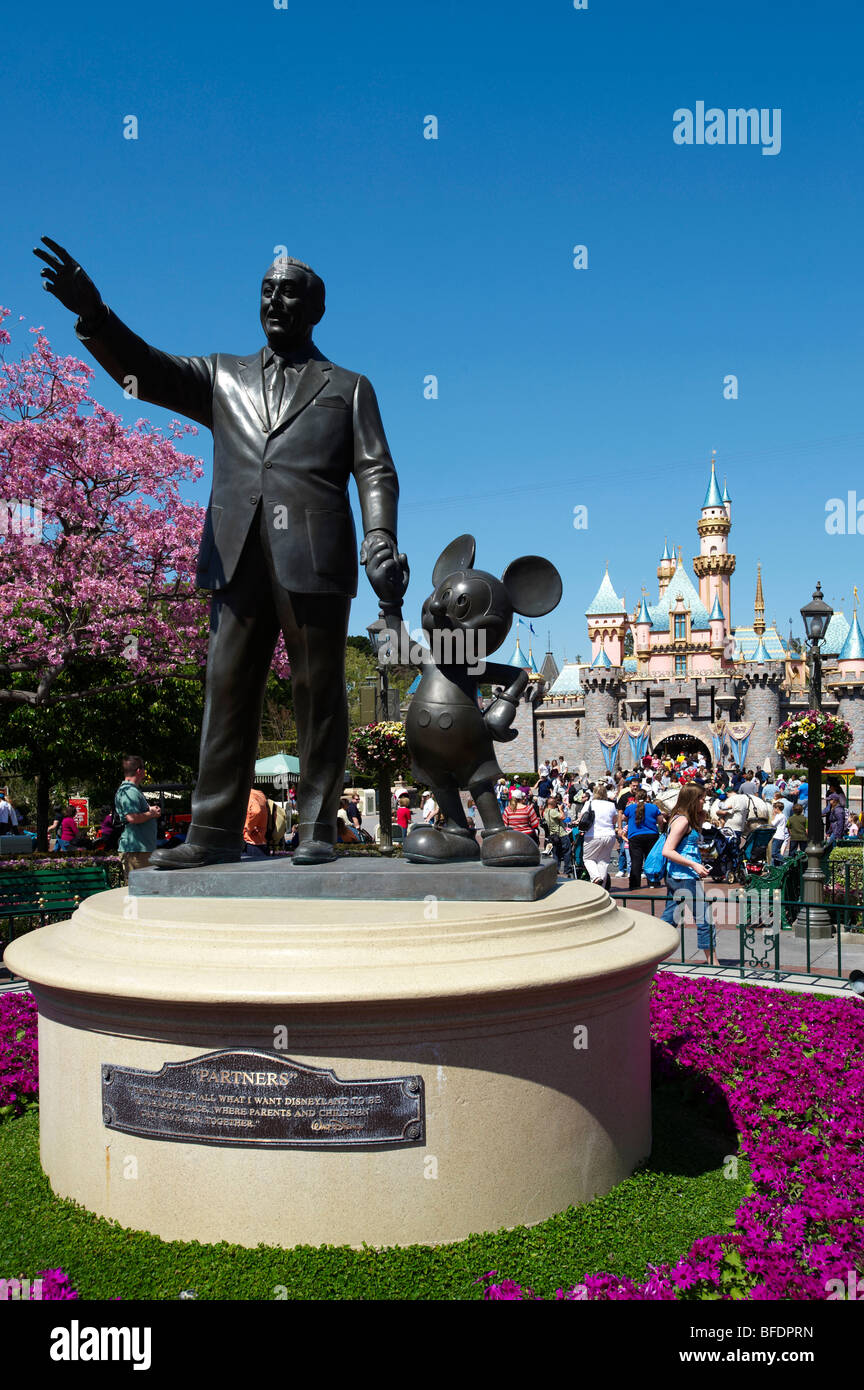 Disneyland California USA Stock Photo