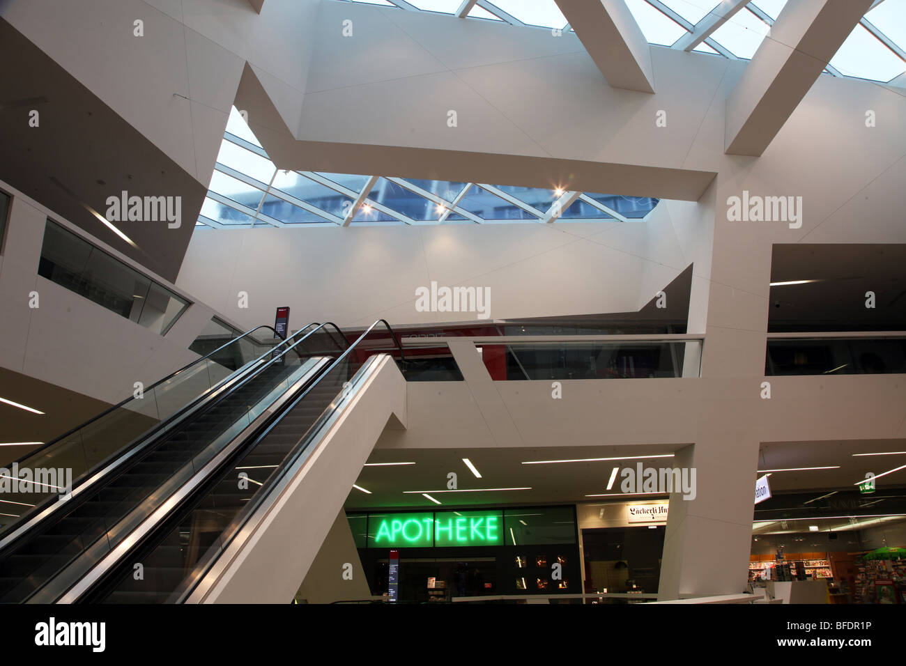 Daniel Libeskind Westside Shopping Mall Bern Stock Photo