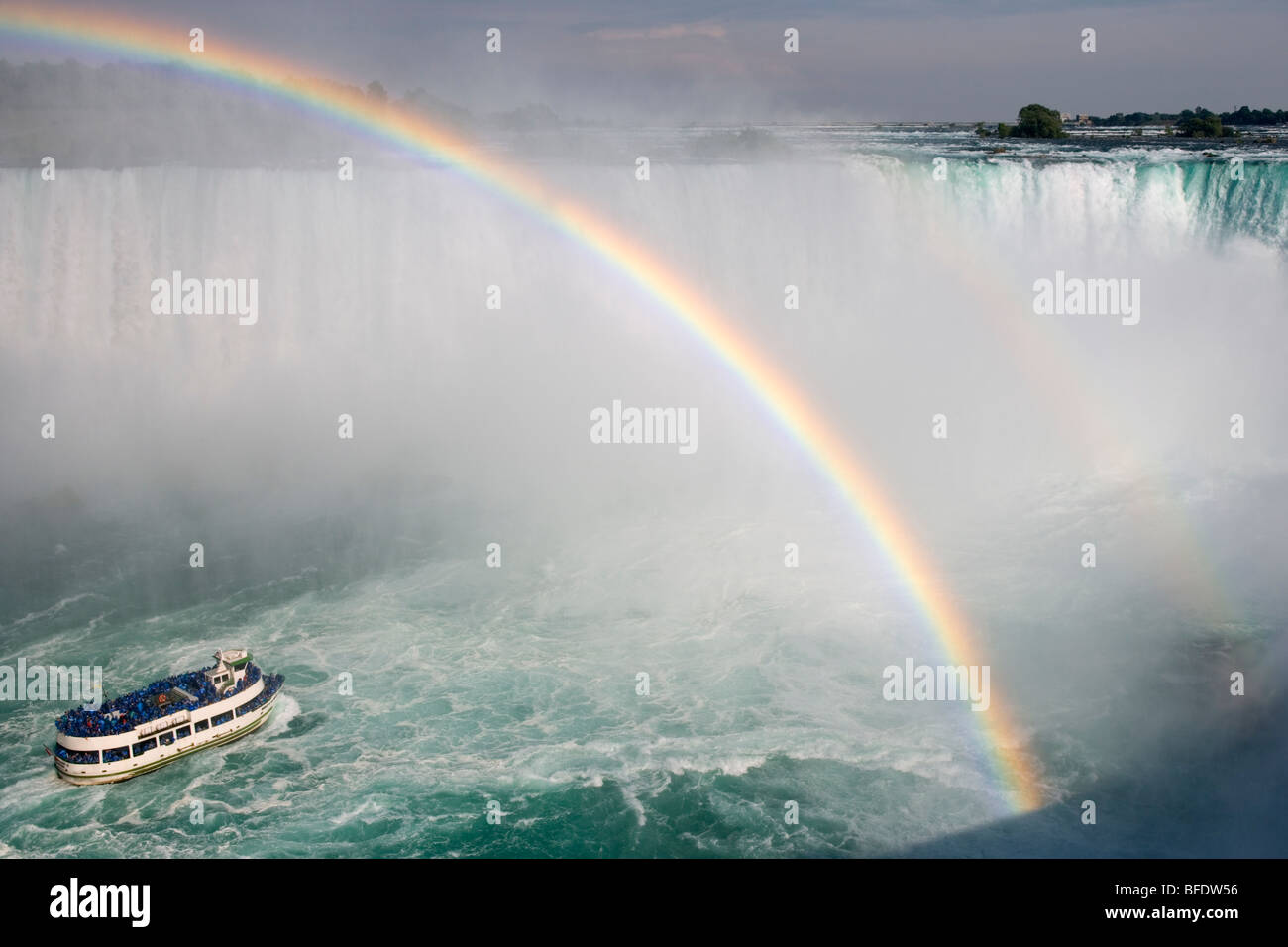 American falls and horseshoe falls hires stock photography and images