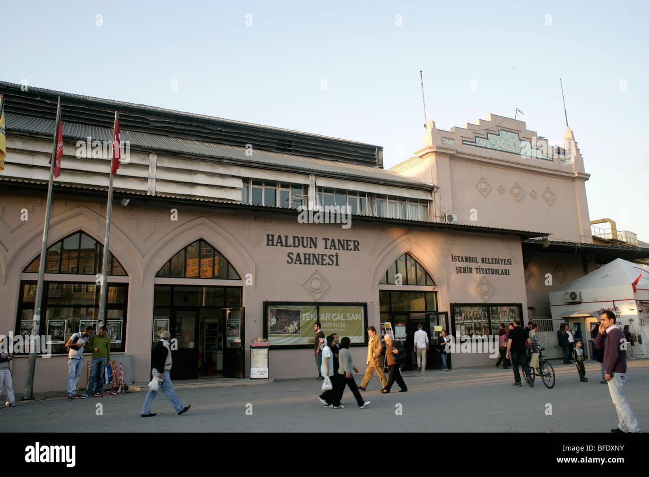 Haldun Taner Theatre in Kadikoy, Istanbul, Turkey Stock Photo