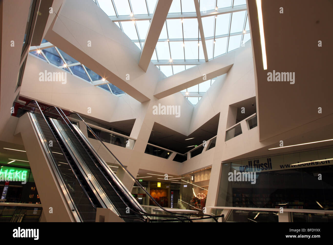 Westside, shopping mall designed by Daniel Libeskind Stock Photo