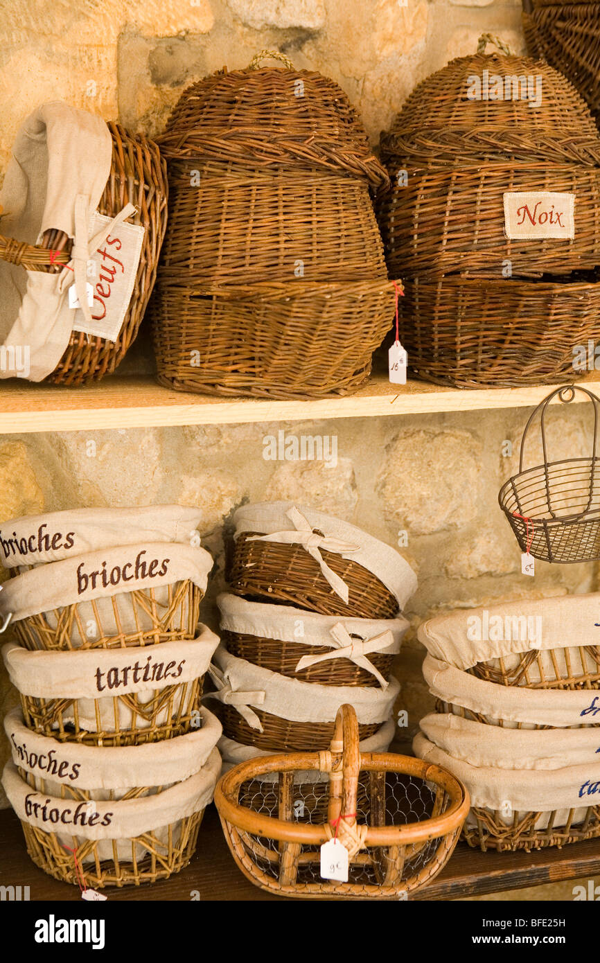 Baskets for sale Stock Photo Alamy