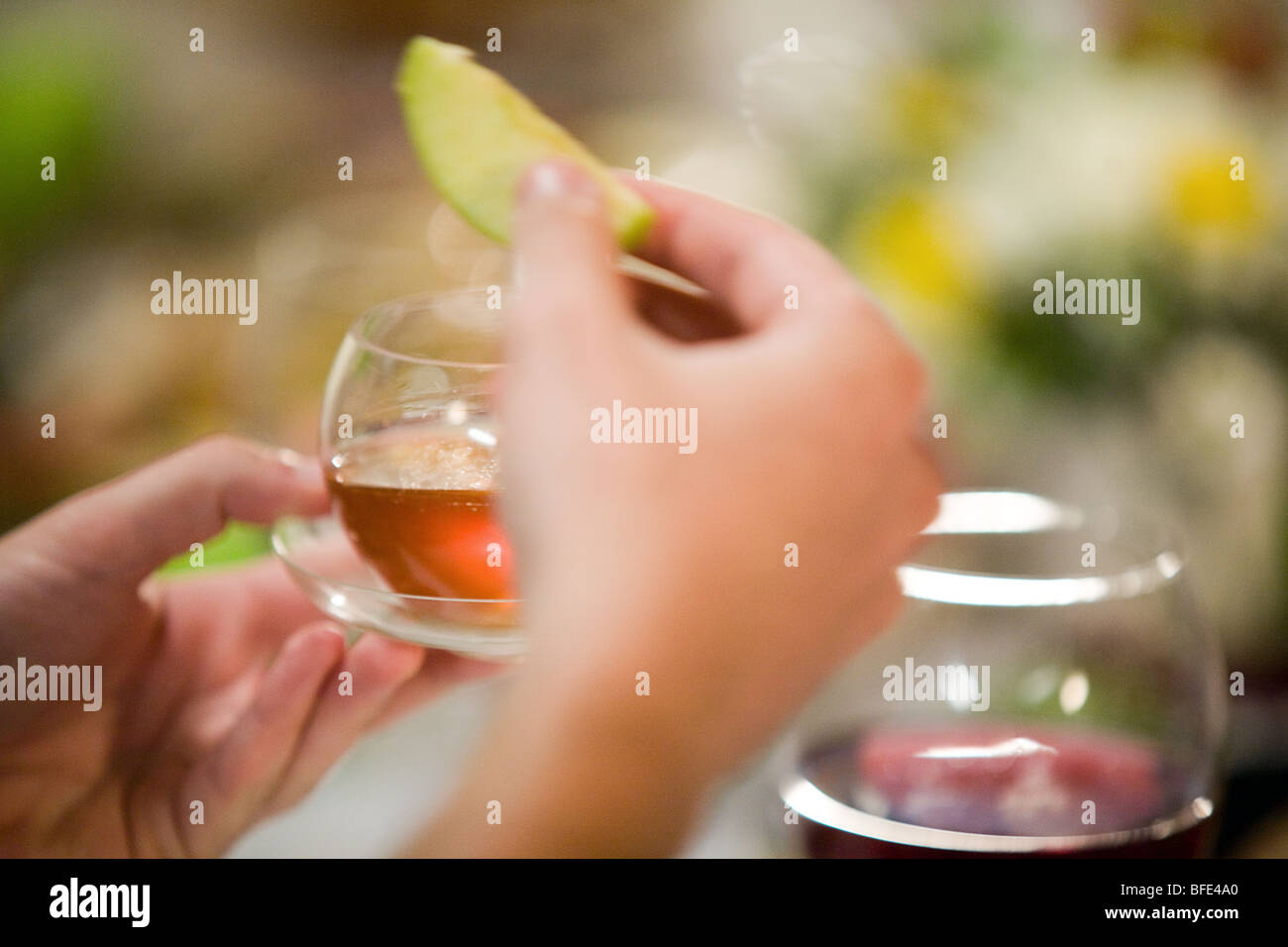 Dipping apple in honey symbol hires stock photography and images Alamy