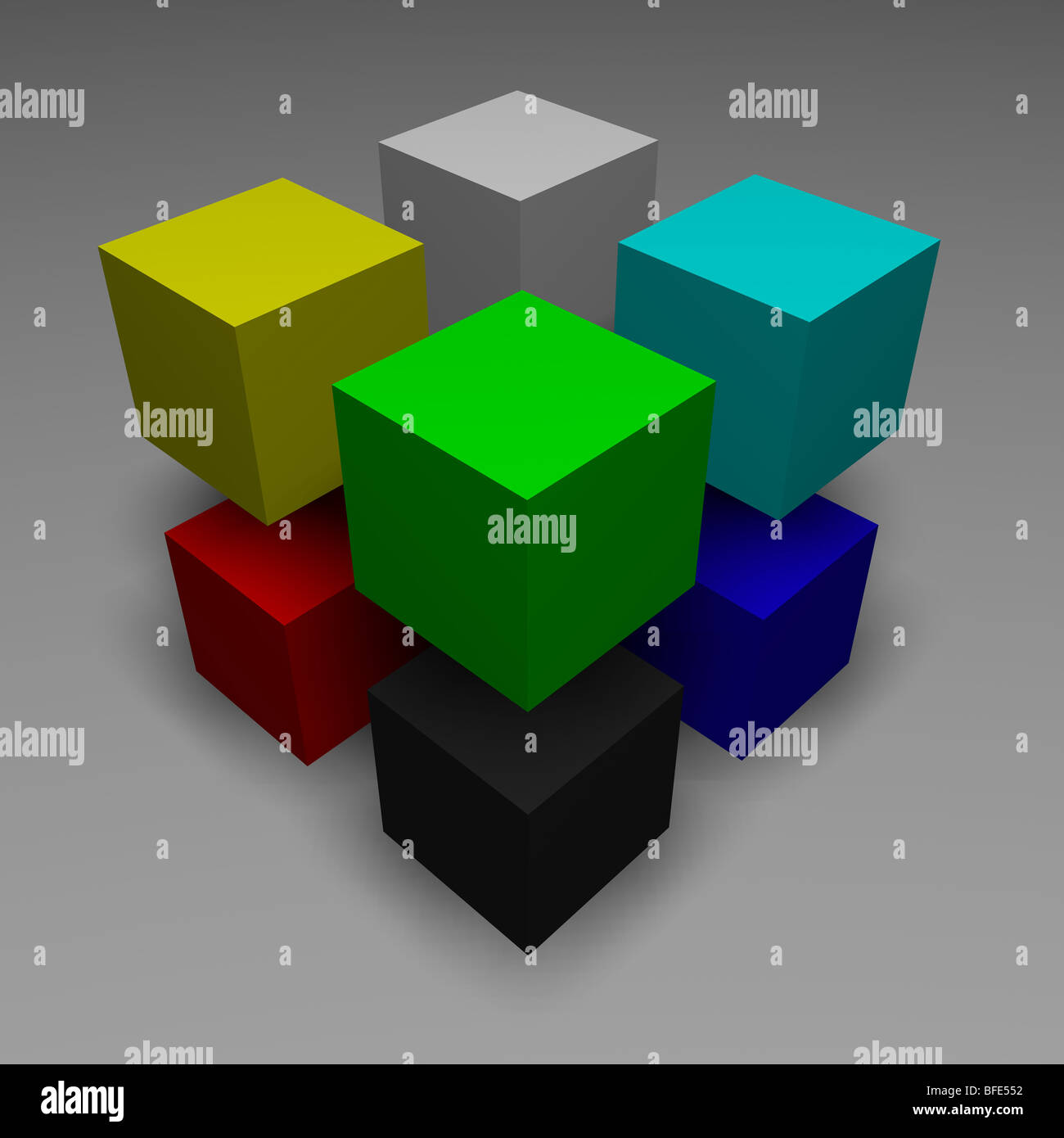 Rgb cube hi-res stock photography and images - Alamy