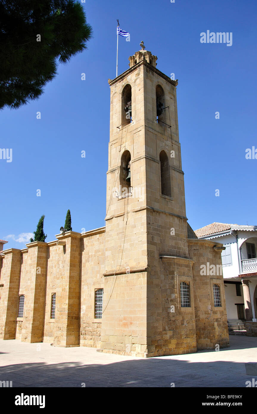 The Cathedral of St John Bell Tower, Old Town, Lefkosia, Nicosia District,  Cyprus Stock Photo - Alamy