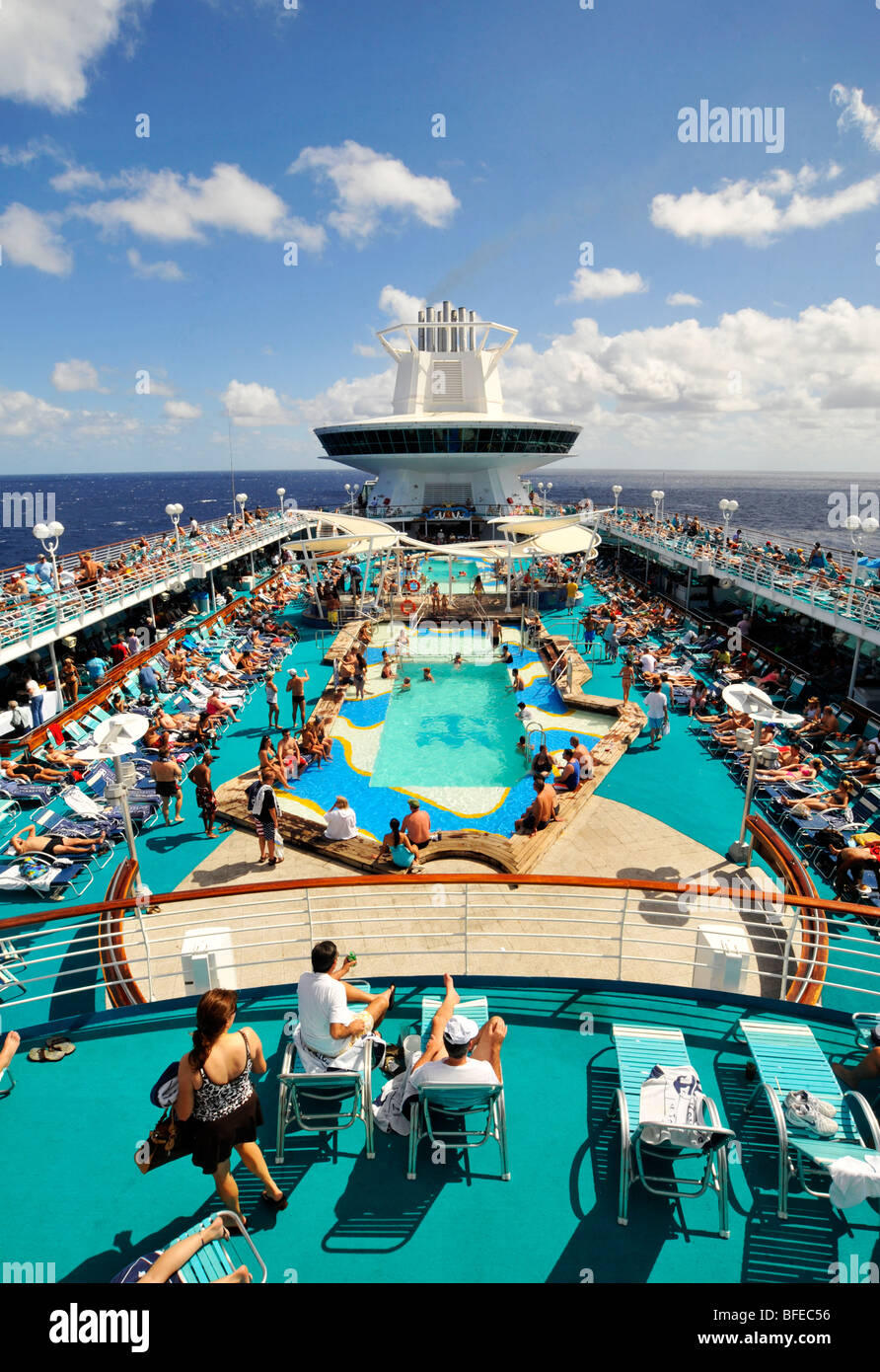 Majesty of the Seas at sea Stock Photo - Alamy