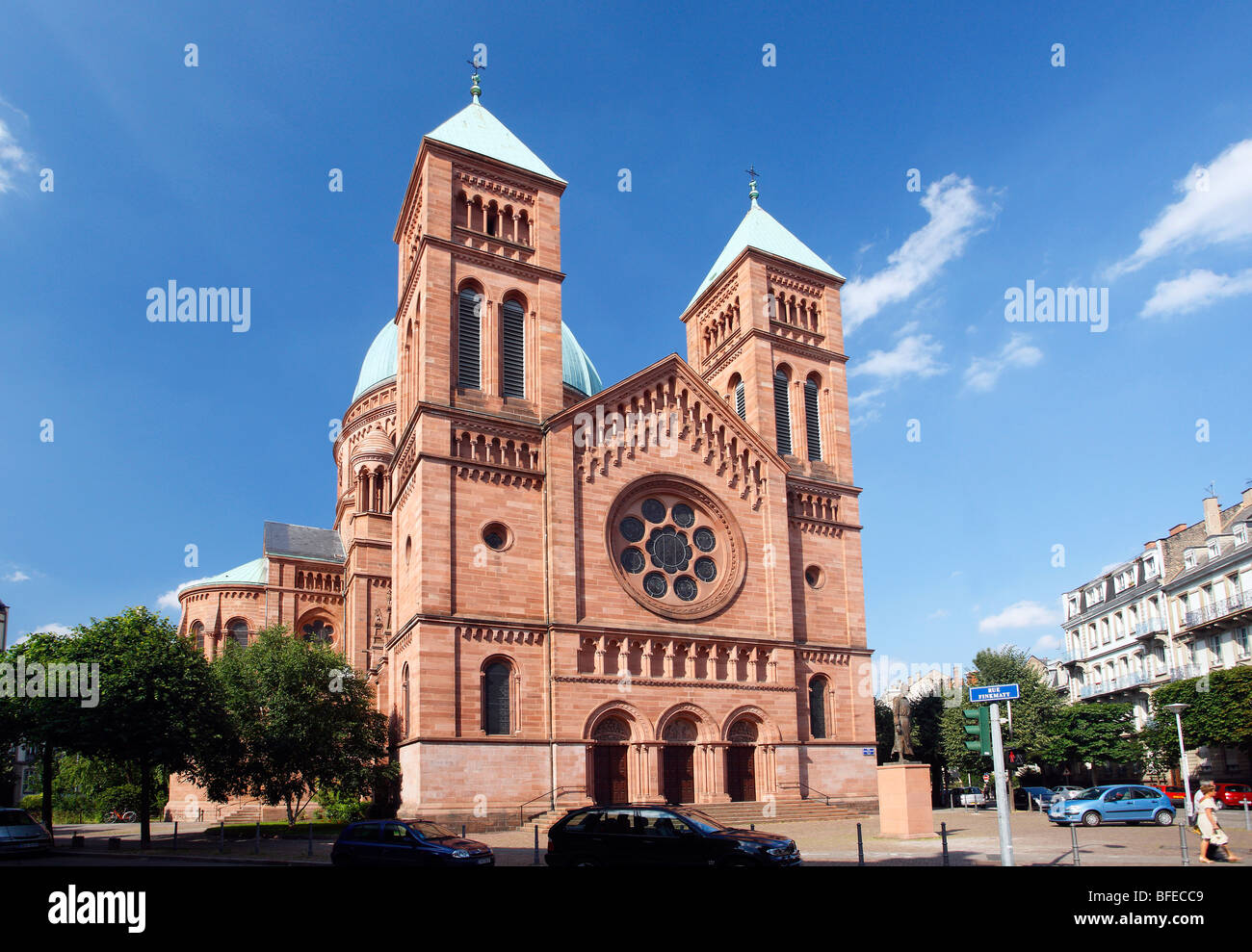 Saint pierre le jeune church hires stock photography and images Alamy