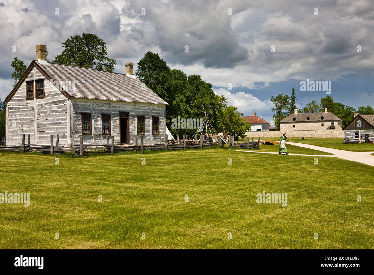 Farm manager's house, Lower Fort Garry, a National Historic Site
