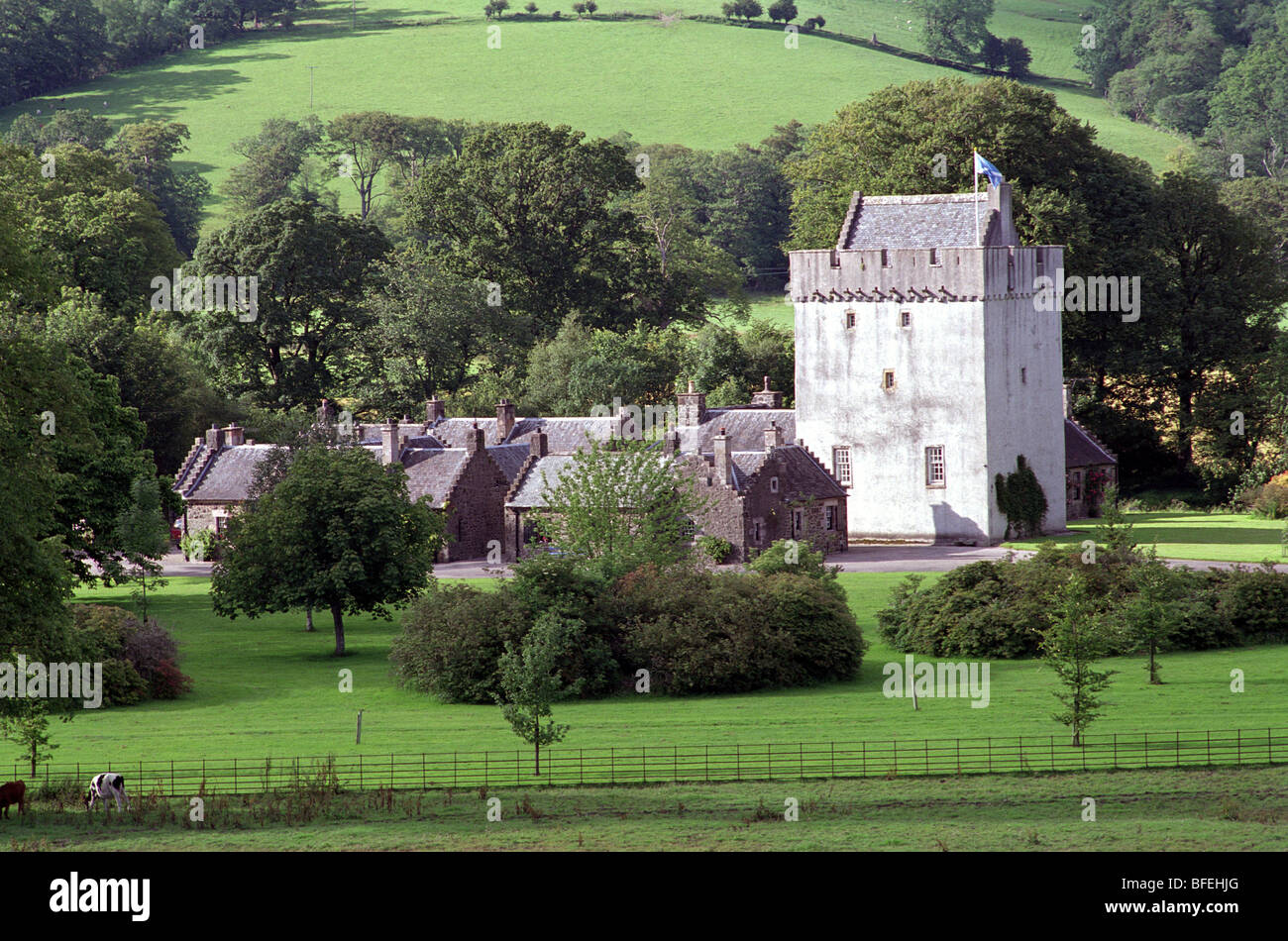 Kames Castle is a castellated mansion house on the Isle of Bute