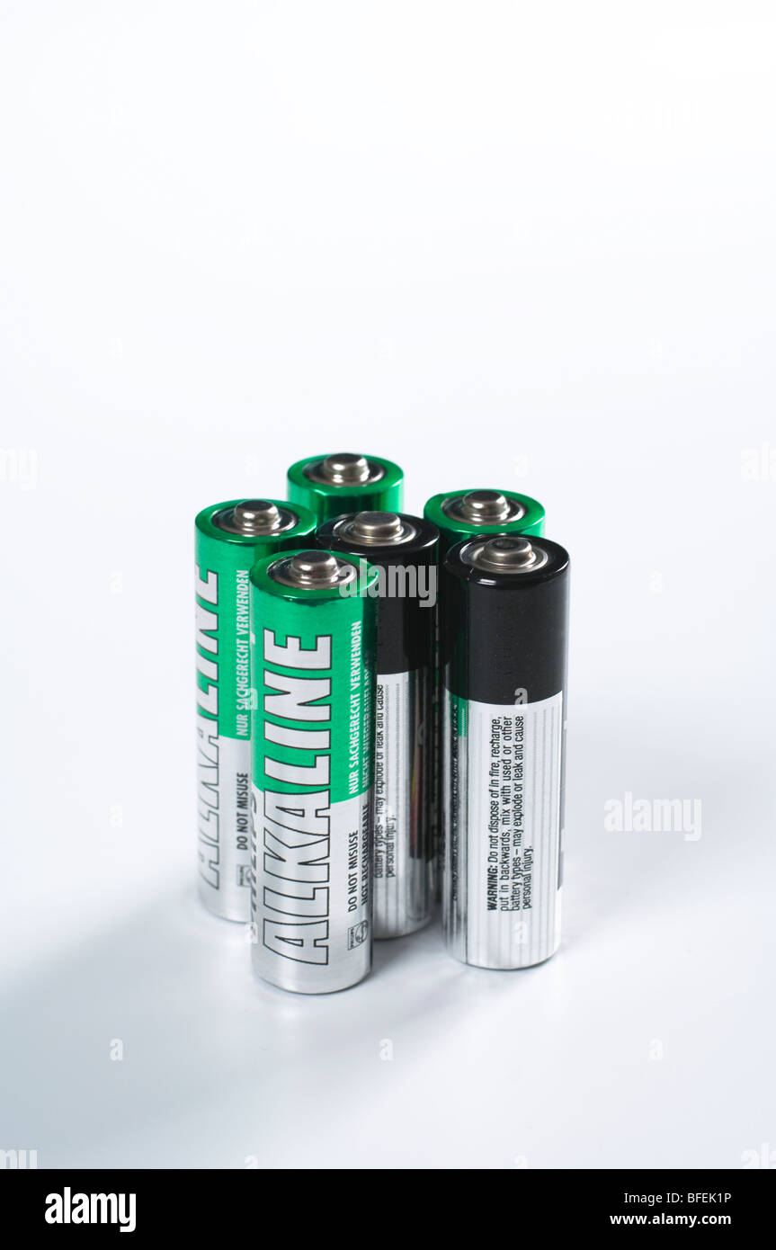 AA batteries Stock Photo - Alamy