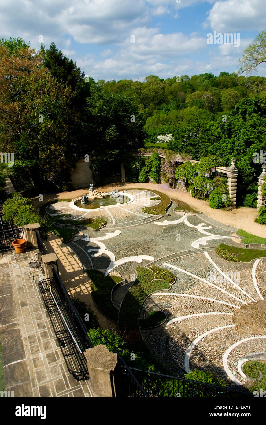 Dumbarton Oaks Plantation, gardens, museum, Washington DC