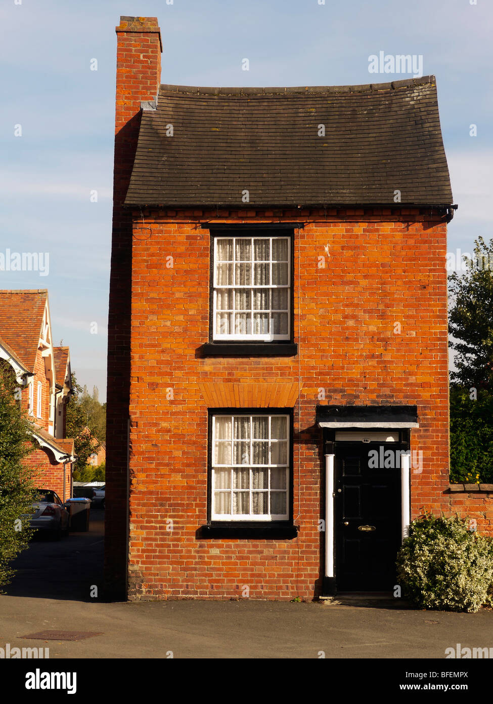 the high street henley in arden village warwickshire england uk Stock