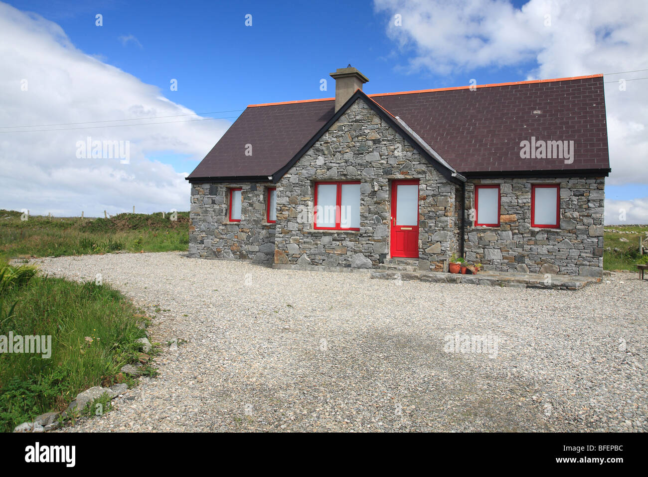 Blue Door Stone Cottage High Resolution Stock Photography and Images ...