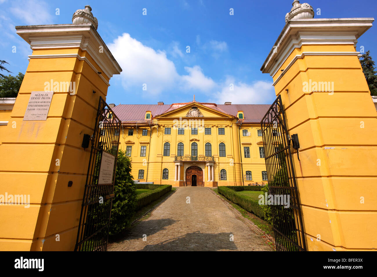 Bishops Palace - Kalocsa Hungary Stock Photo