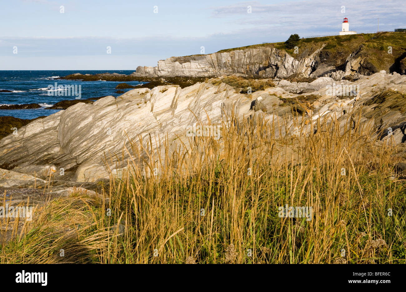 Lighthouse, Cape St. Mary's Ecological Reserve, Nova Scotia, Canada