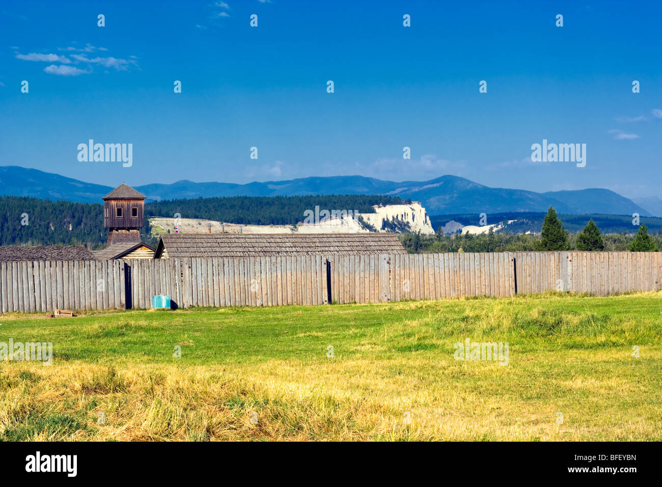 Fort Steele Heritage Town, British Columbia, Canada, historic Stock Photo