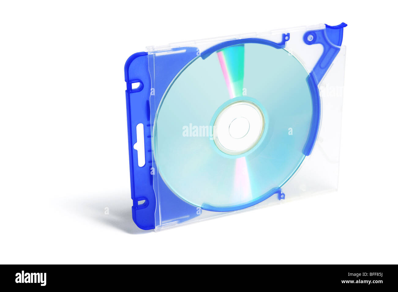 CD in Plastic Case Stock Photo