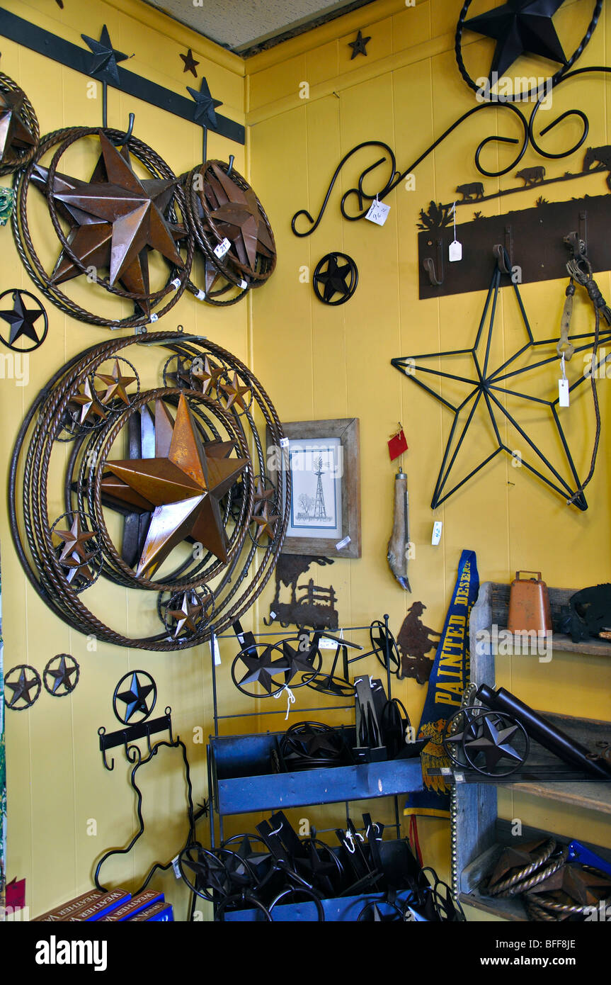 Antiques store in Fort Worth, Texas Stock Photo Alamy