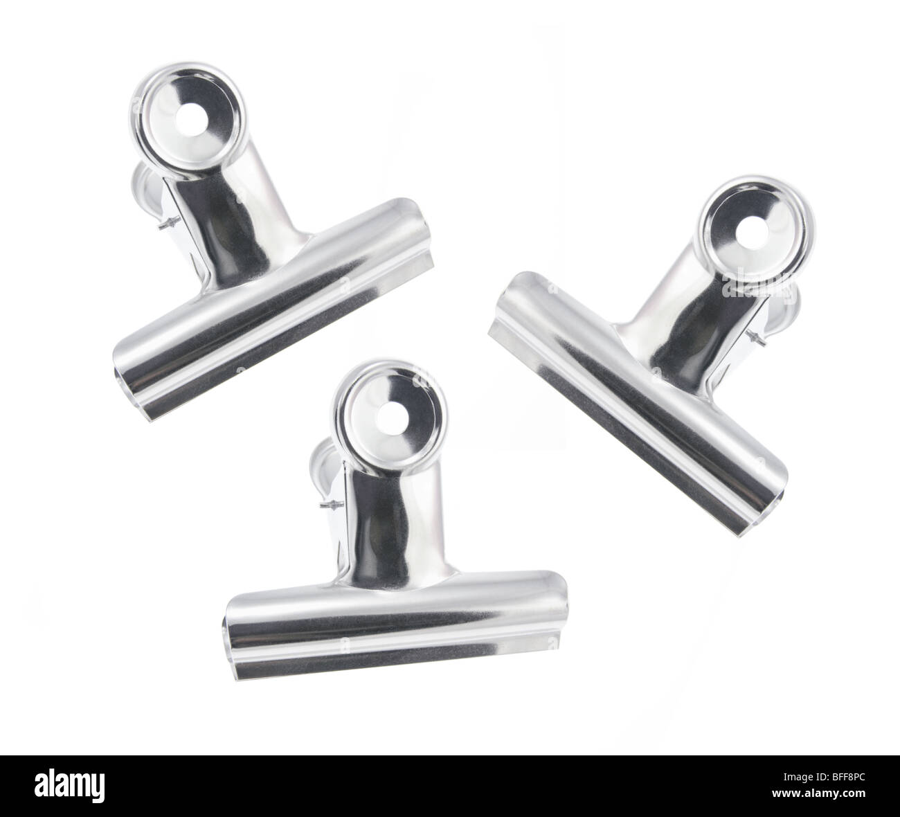 Bulldog Paper Clips Stock Photo - Alamy
