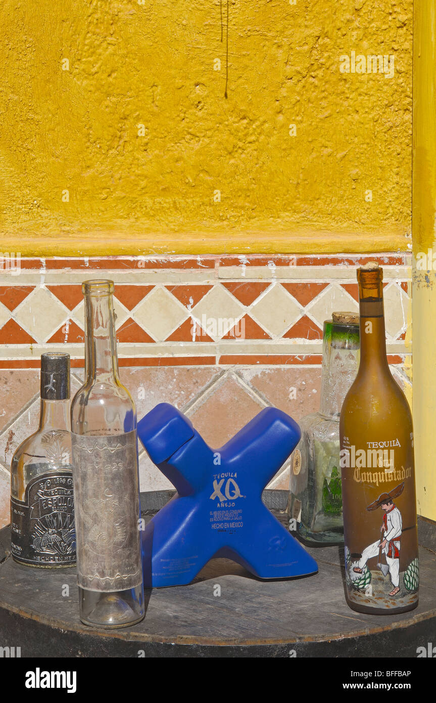 Tequila house at 5ª Avenue. Playa del Carmen. Caribe. Quintana Roo state. Mayan Riviera. Yucatan