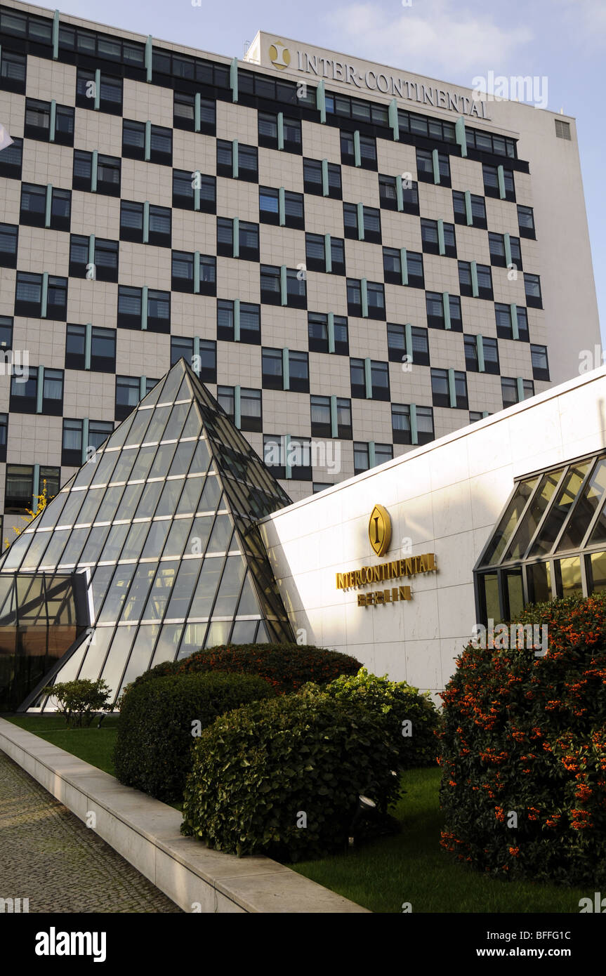 The Intercontinental Hotel, Berlin, Germany. Stock Photo