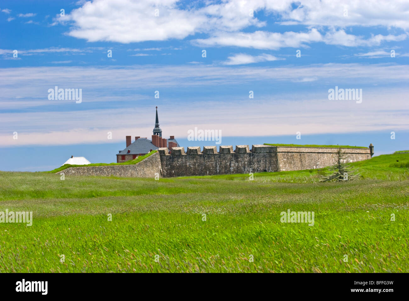 Fortress of Louisbourg National Historic Park Stock Photo Alamy