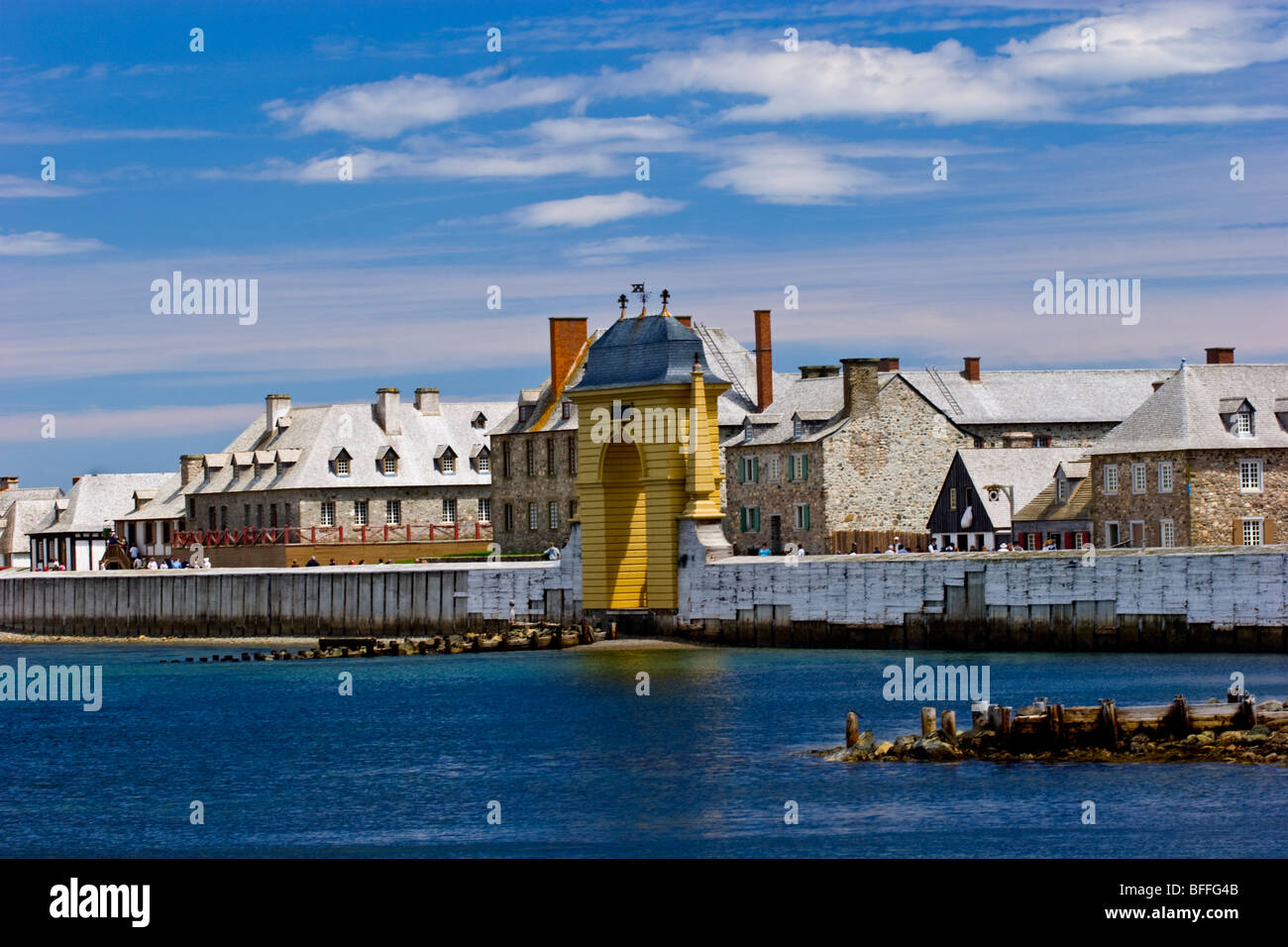 Fortress of Louisbourg National Historic Park Stock Photo Alamy