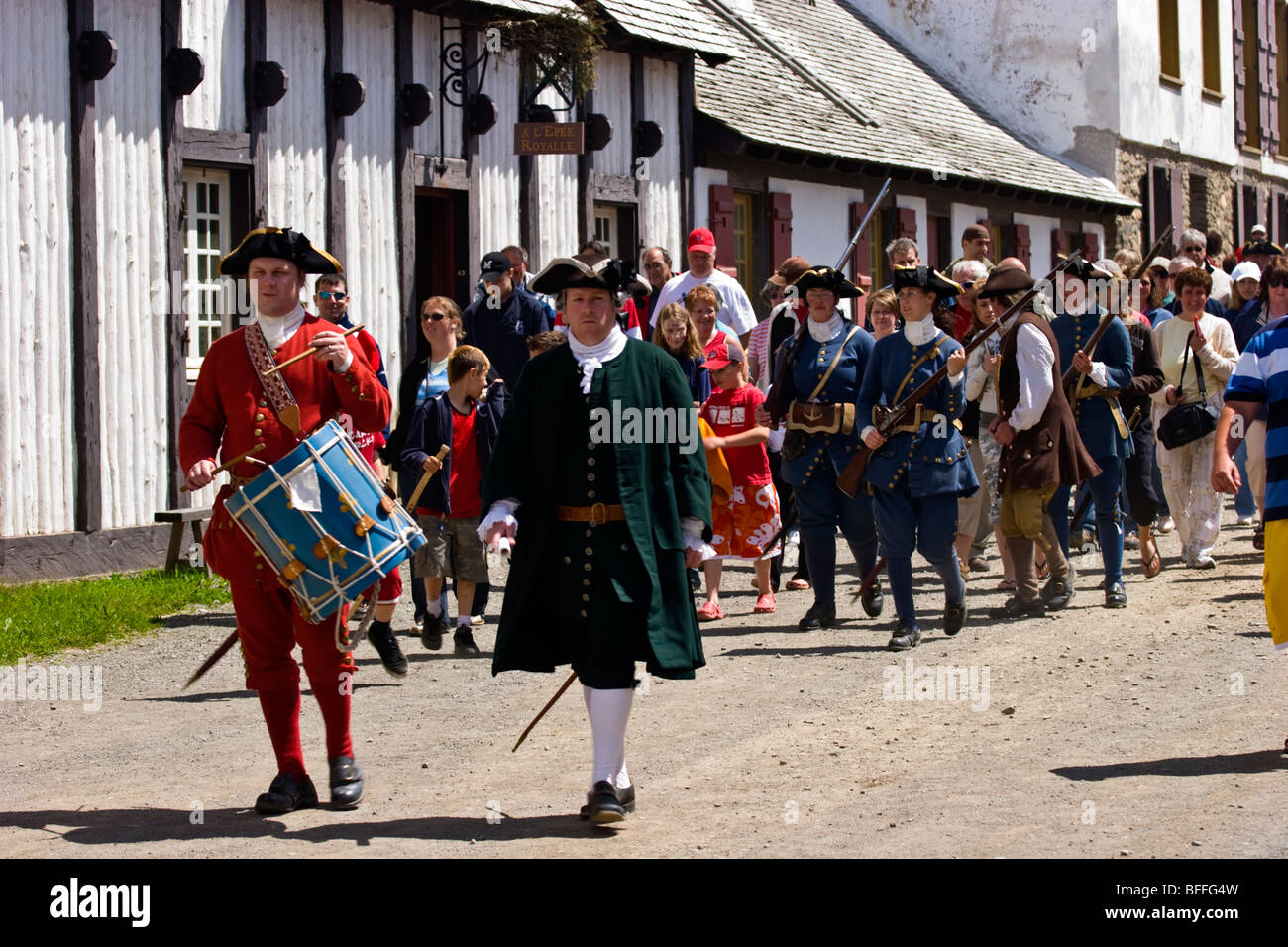 Fortress of Louisbourg National Historic Park Stock Photo Alamy