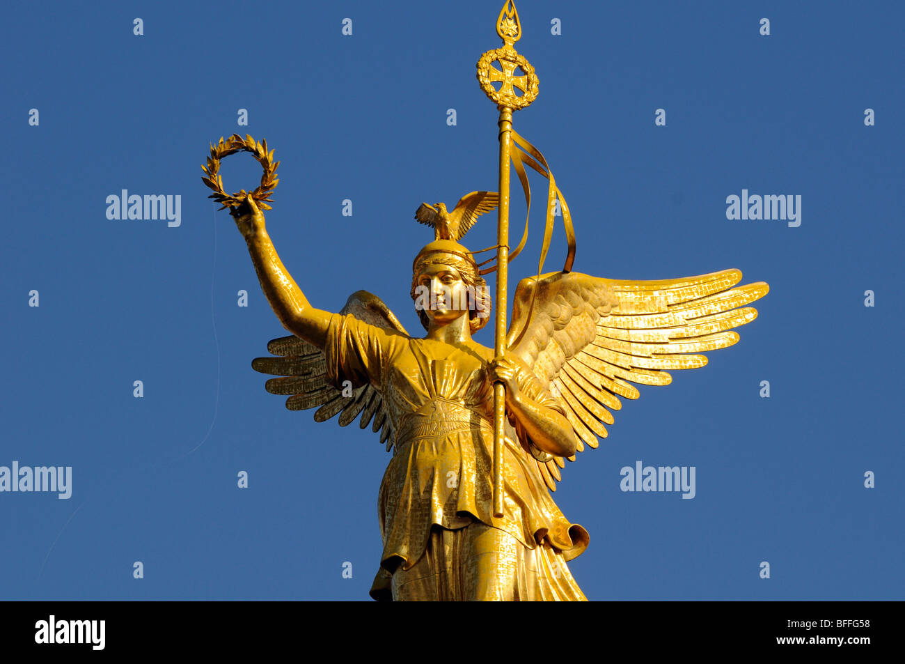 Statue of Victoria (Goldelse) on the top of the Berlin Victory Column