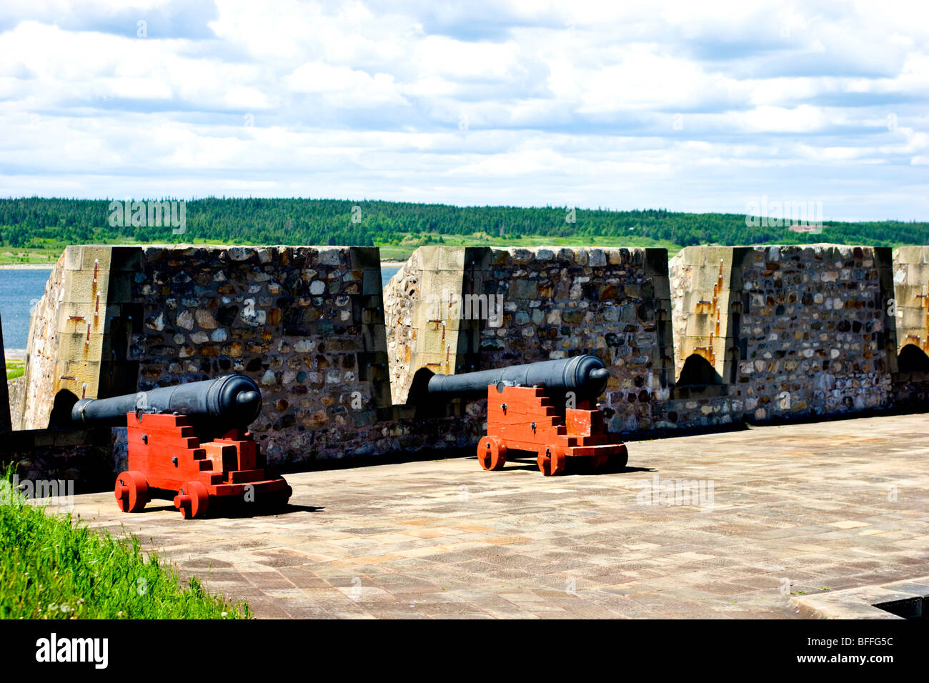 Fortress of Louisbourg National Historic Park Stock Photo Alamy