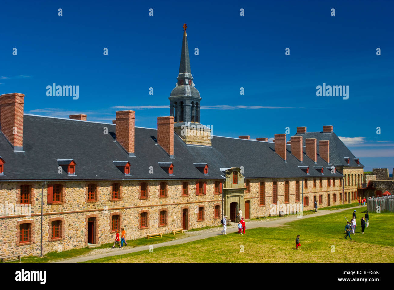 Fortress of Louisbourg National Historic Park Stock Photo Alamy